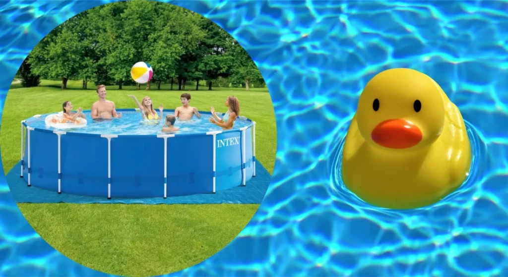 Каркасний басейн для двору